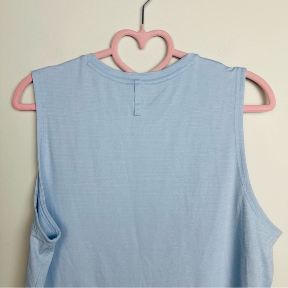 Lululemon License to Train Classic-Fit Tank Top in Heathered Aero Blue Size 12 - Picture 6 of 9